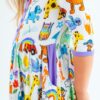 Hope Bamboo Viscose Birdie Dress available at Blossom