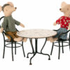 Dining Table with Two Chairs from Maileg