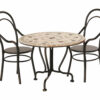 Maileg Dining Table with Two Chairs
