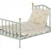 Vintage Bed for Mouse in Mint from Maileg