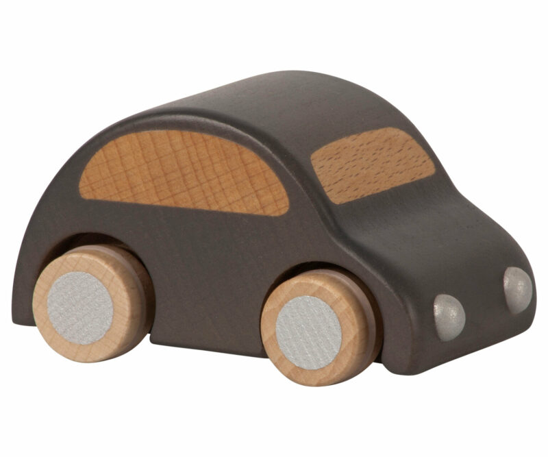 Maileg Wooden Car in Anthracite