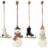 Maileg Winter Wonderland Metal Ornament Set