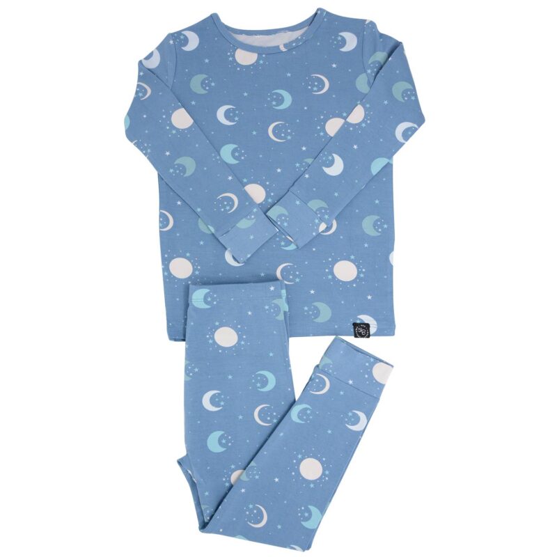 Blue Moon Bamboo Viscose Two-Piece Pajama Set