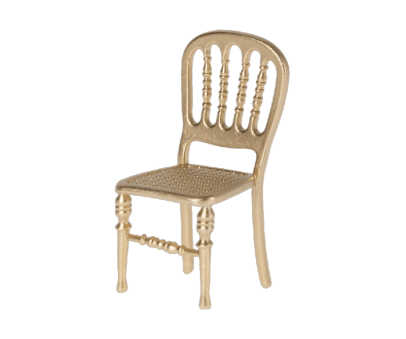 Maileg Gold Chair for Mouse