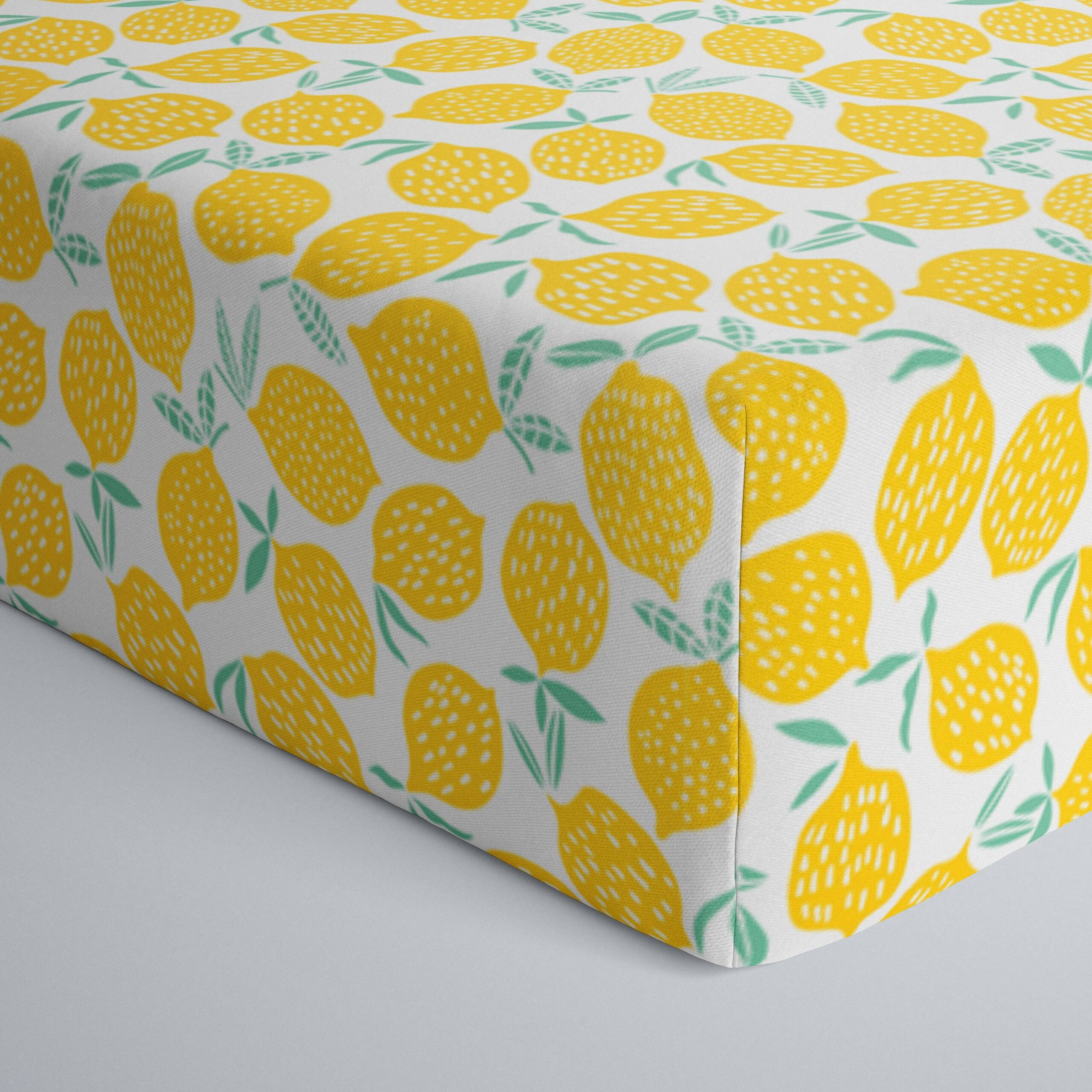 Pineapple crib sheets sale