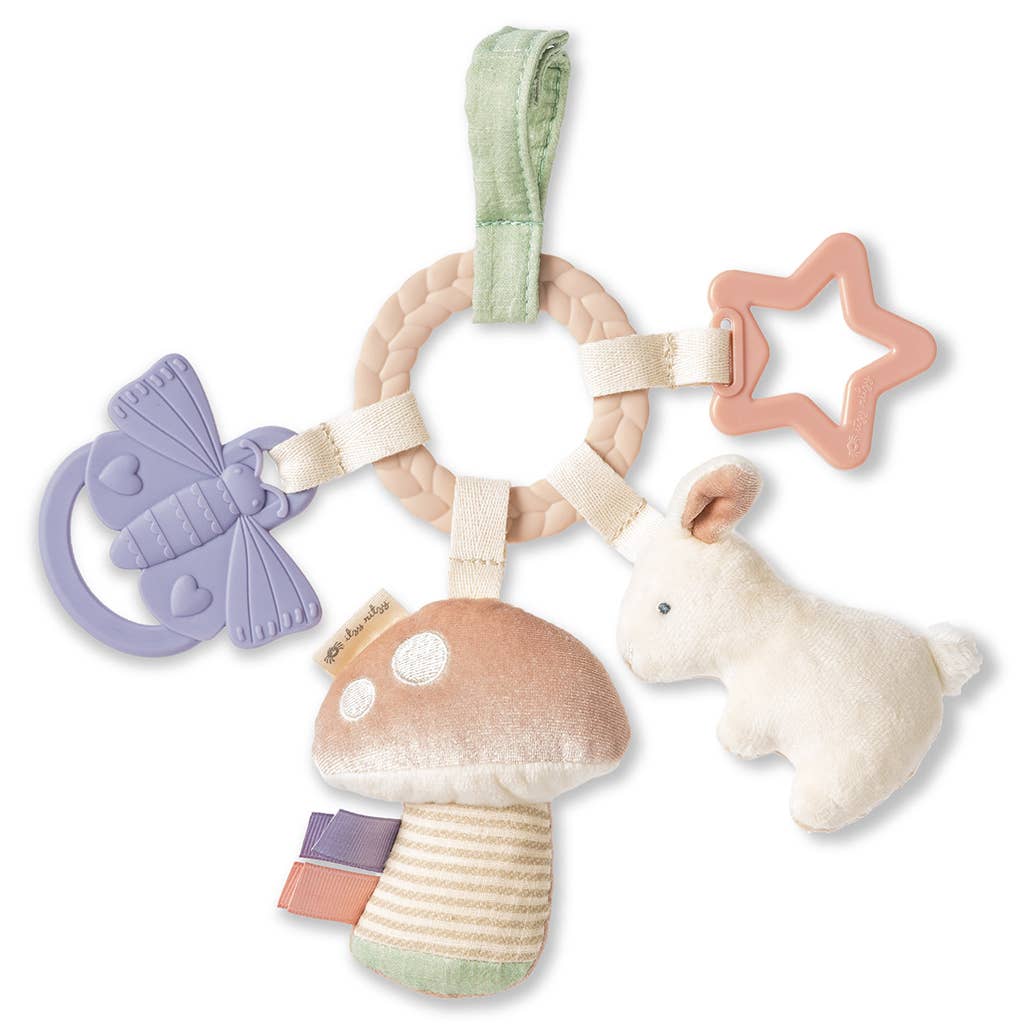 Itzy Ritzy Bitzy Busy Ring Teething Activity Toy Bunny