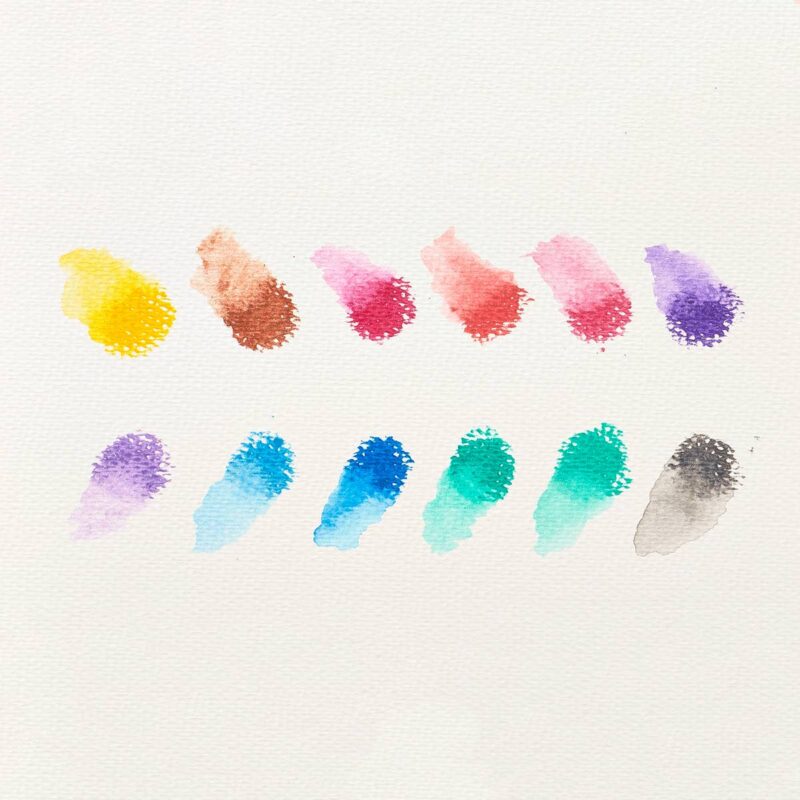 Rainbow Sparkle Metallic Gel Crayons made by Ooly