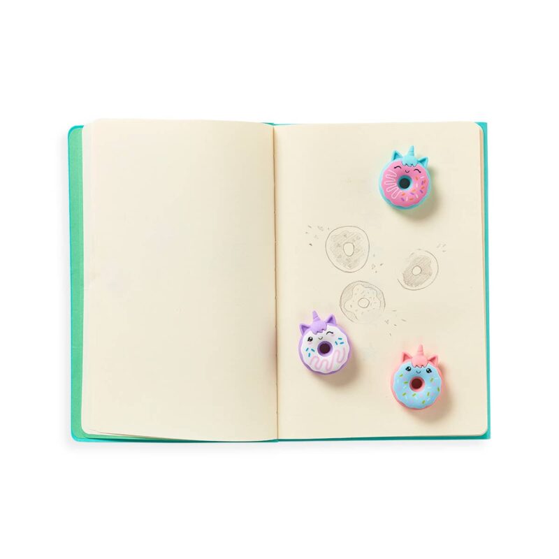 Ooly Magic Bakery Unicorn Donuts Scented Erasers Set of 3 Toys