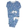 Rainbow Bamboo Viscose Two-Piece Pajama Set available at Blossom