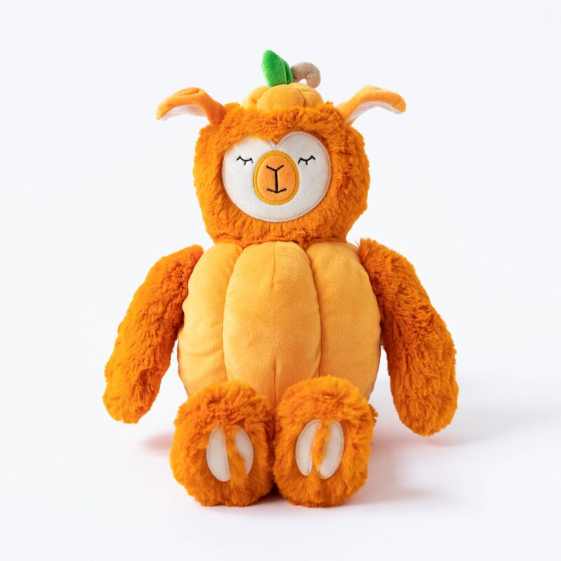 Pumpkin Alpaca Kin and Costume Comeback Book from Slumberkins Inc.