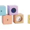 PlanToys Pastel Sensory Blocks