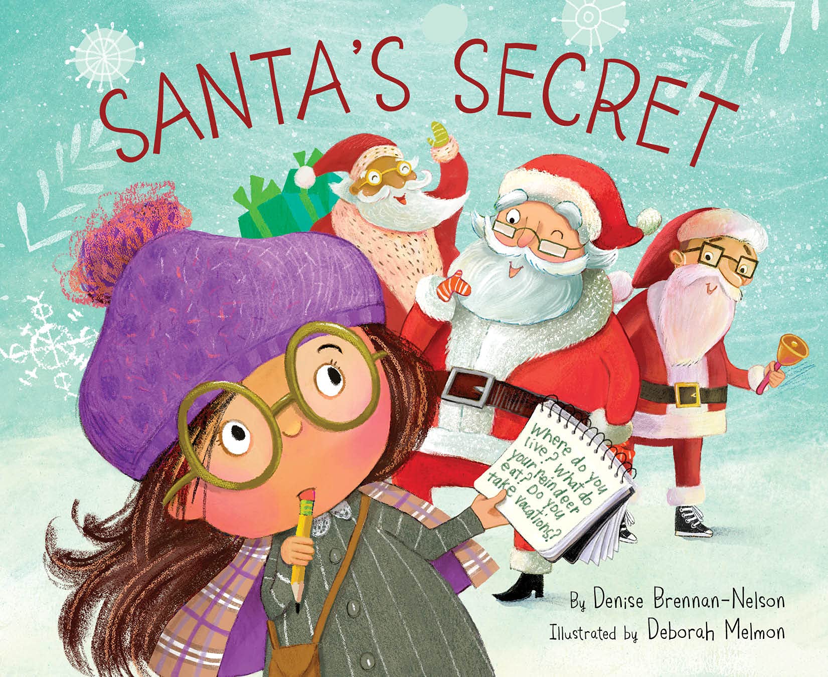 Sleeping Bear Press Santa's Secret Hardcover Book