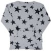 Black Stars Bamboo Boat Neck Sweater from Sweet Bamboo