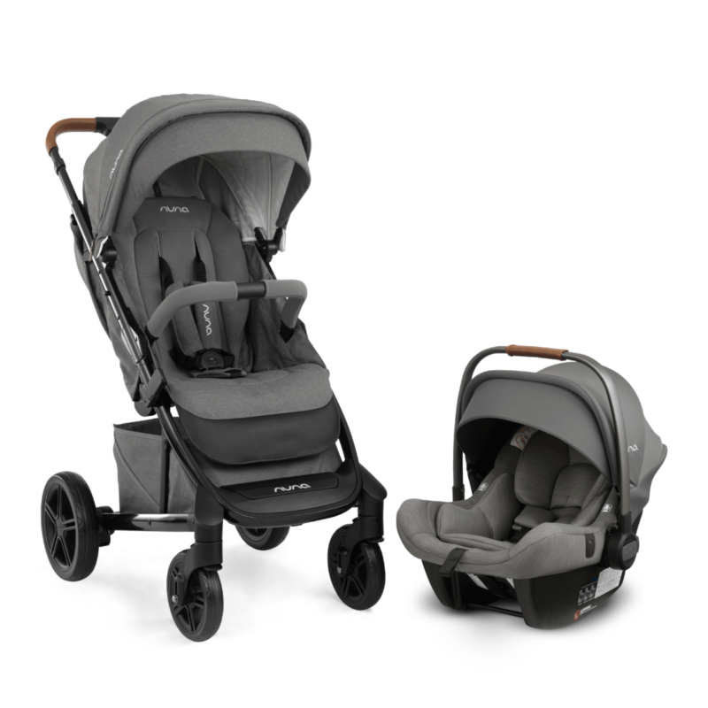 Nuna TAVO Stroller and PIPA Lite Travel System Granite