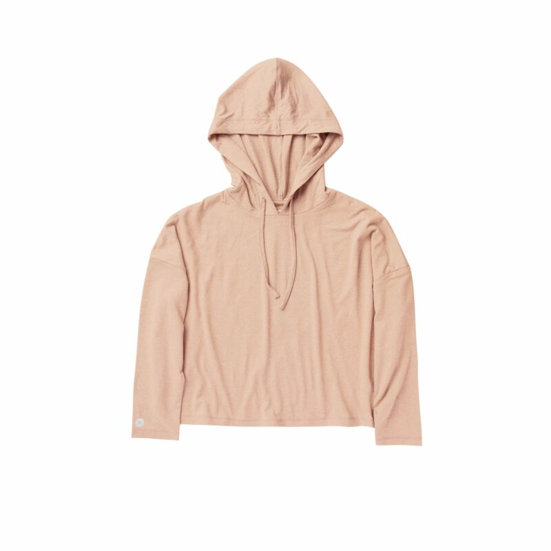 Catalina Tech Hoodie In Blush