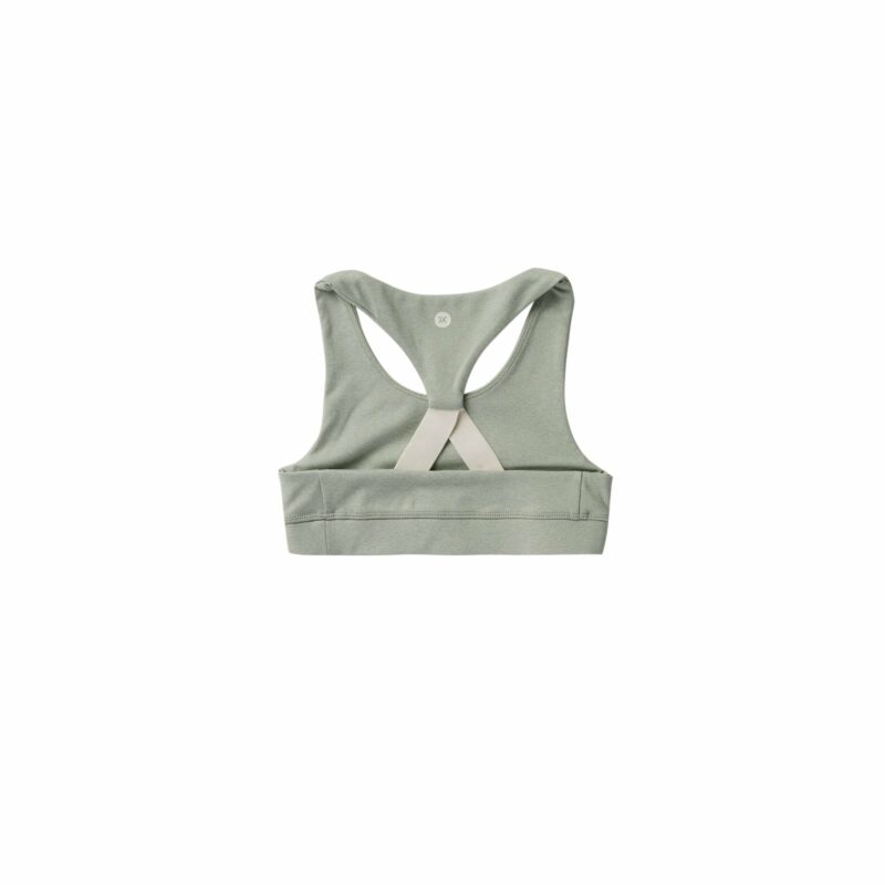 Sports Bra In Sage from Play X Play