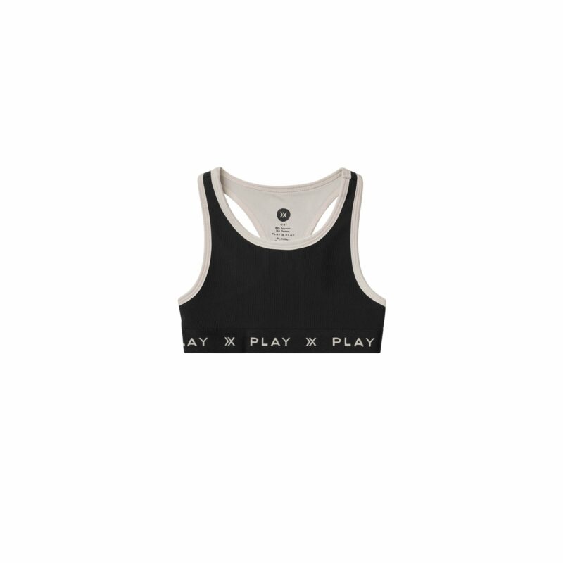 Play X Play Play Sports Bra In Back Ribbed