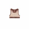 Play X Play Play Sports Bra In Blush Ribbed