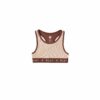 Play X Play Play Sports Bra In Blush Ribbed