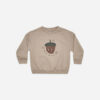 Quincy Mae Fleece Sweatshirt In Acorn