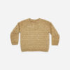 Quincy Mae Cozy Heathered Knit Sweater In Honey