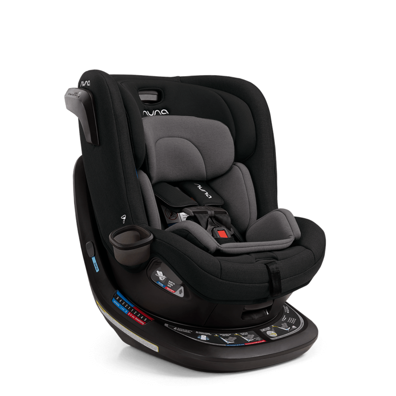 Nuna REVV Rotating Convertible Car Seat Caviar