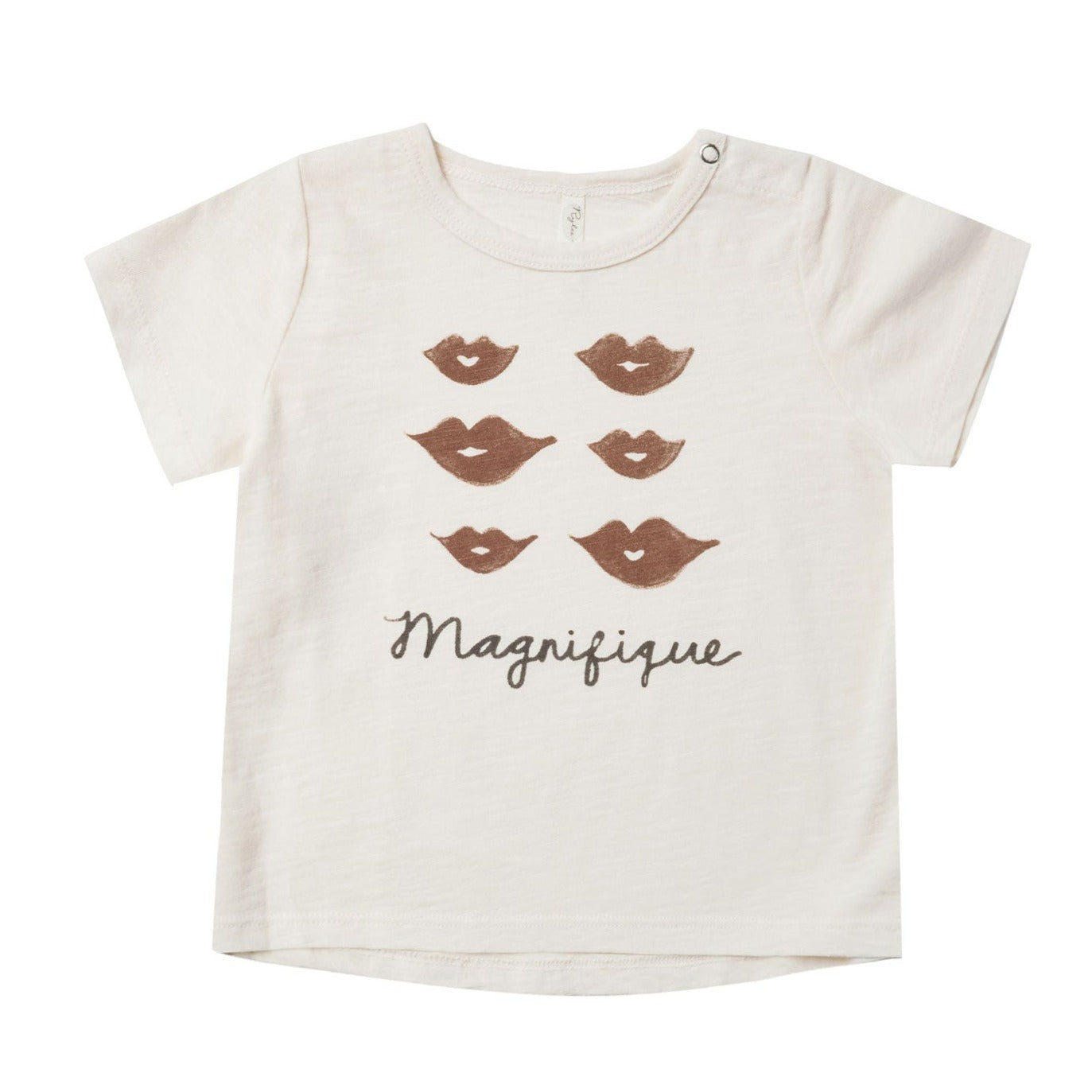 Rylee + Cru Basic Tee In Magnifique