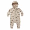 Rylee + Cru Hooded Jumpsuit In Dachshund