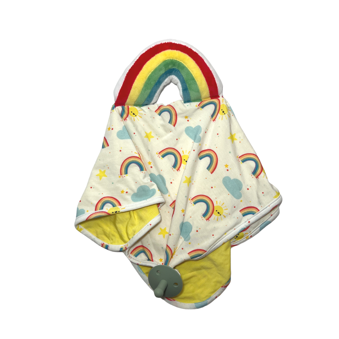 Soulbaby After the Storm Bamboo Viscose Rainbow Lovey