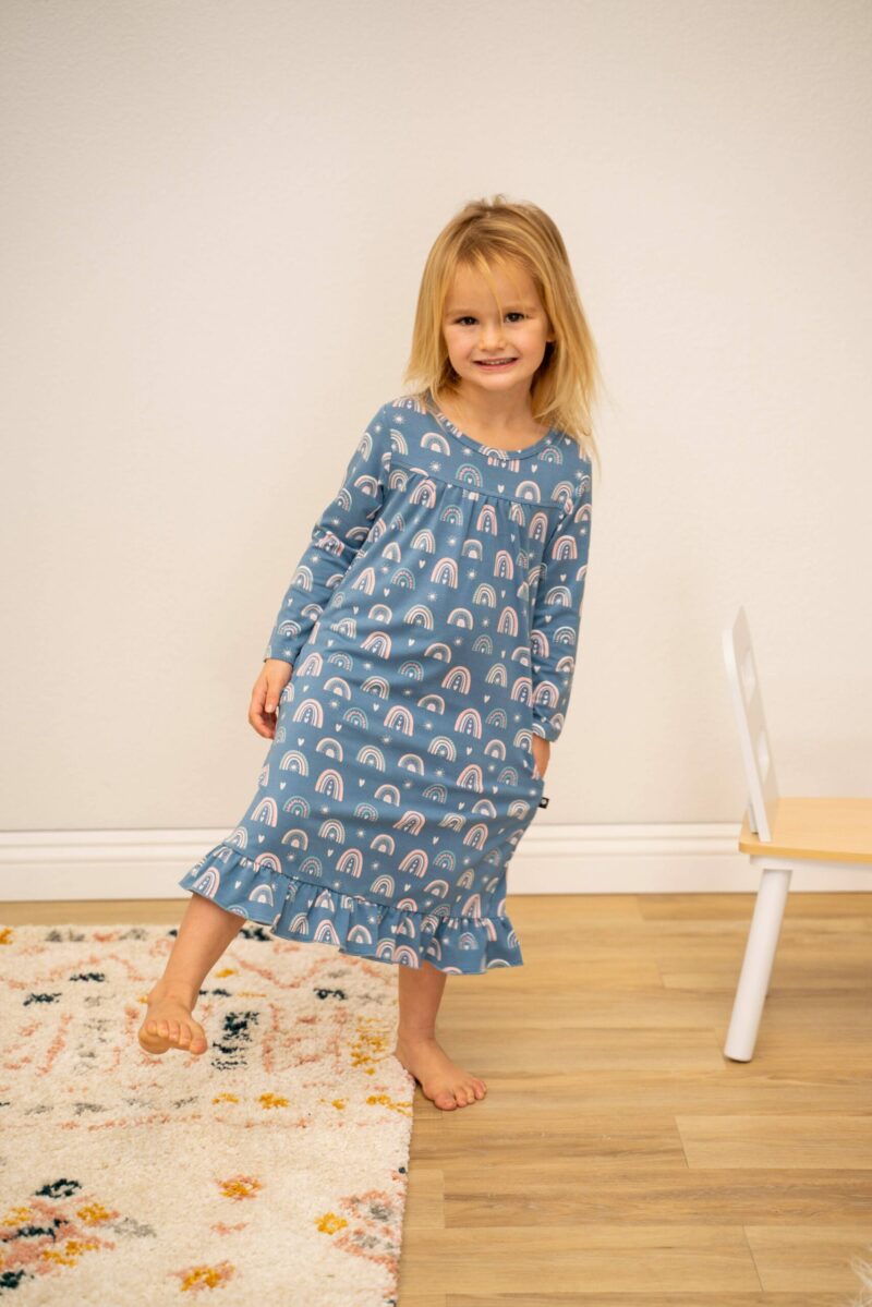 Rainbows Bamboo Boho Dress from Sweet Bamboo