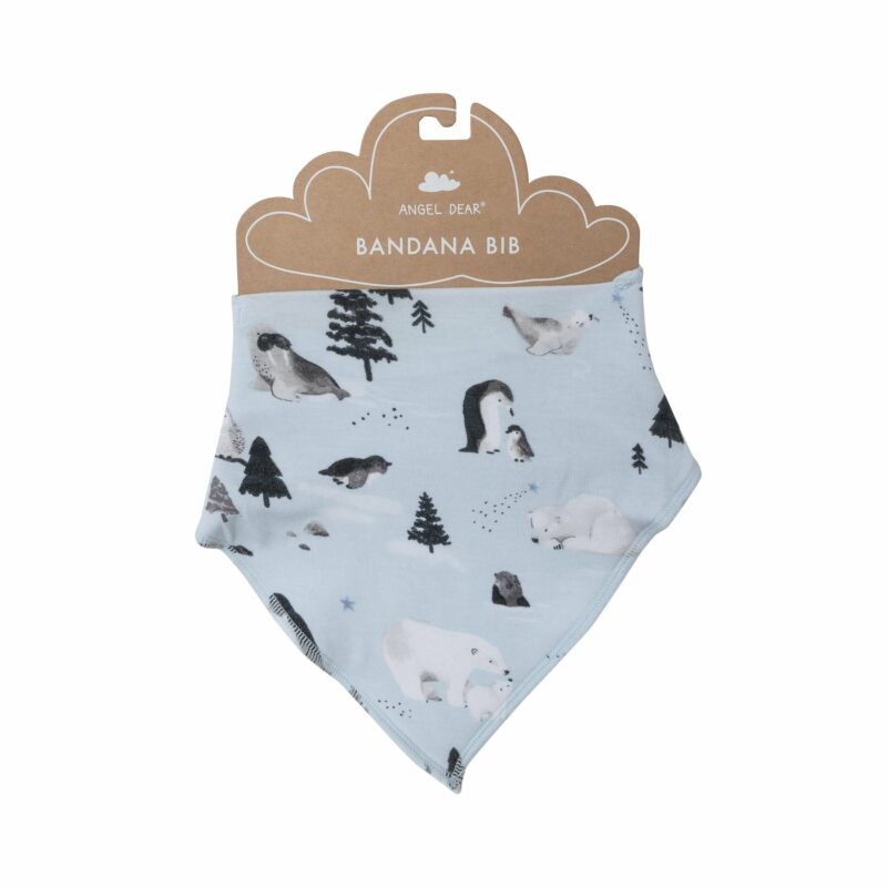 Angel Dear Arctic Animals Bandana Bib