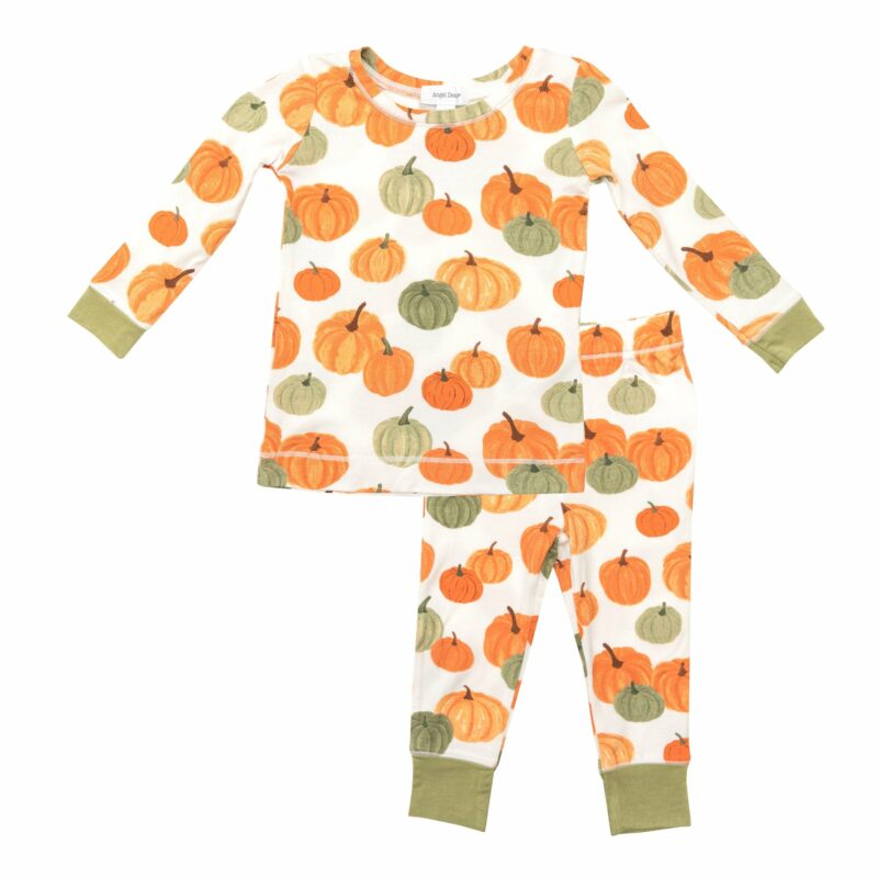 Angel Dear Pumpkin Bamboo Viscose Lounge Wear Set