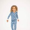 Sweet Bamboo Rainbow Bamboo Viscose Two-Piece Pajama Set