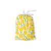 Lemons Bamboo Viscose Fitted Mini Crib Sheet from Little Sleepies
