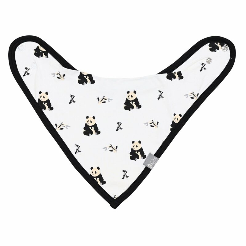 Bib in Black and White Zen from Kyte BABY