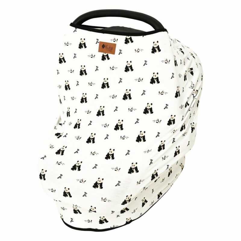 Kyte BABY Car Seat Cover in Black and White Zen