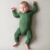 Zippered Romper in Hunter from Kyte BABY