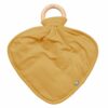 Kyte BABY Lovey in Marigold with Wooden Teething Ring