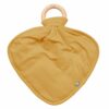 Kyte BABY Lovey in Marigold with Wooden Teething Ring