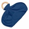 Lovey in Tahoe with Removable Teething Ring from Kyte BABY