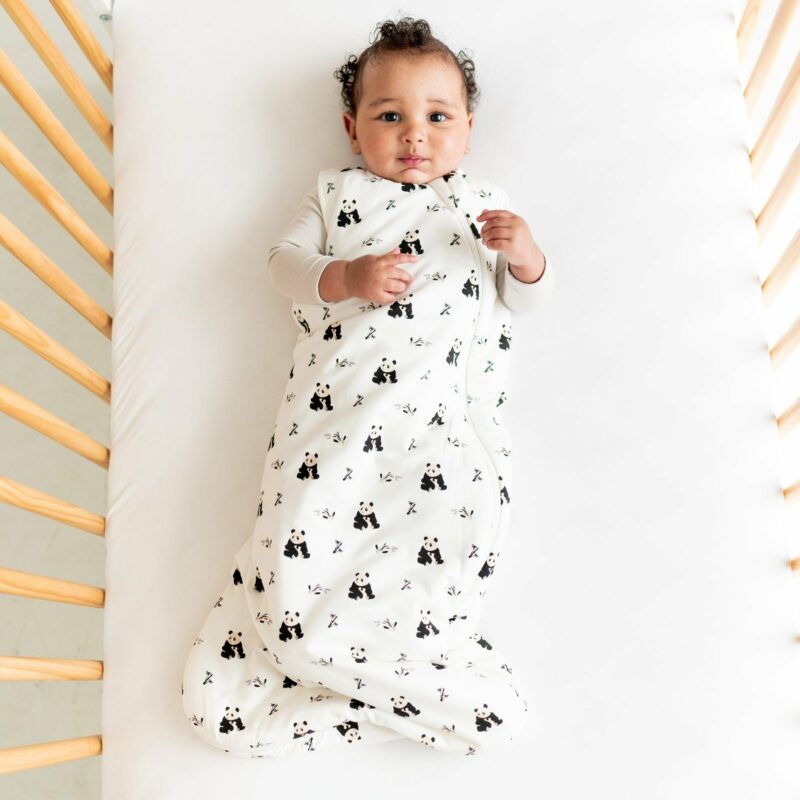 Sleep Bag in Black and White Zen 1.0 TOG from Kyte BABY