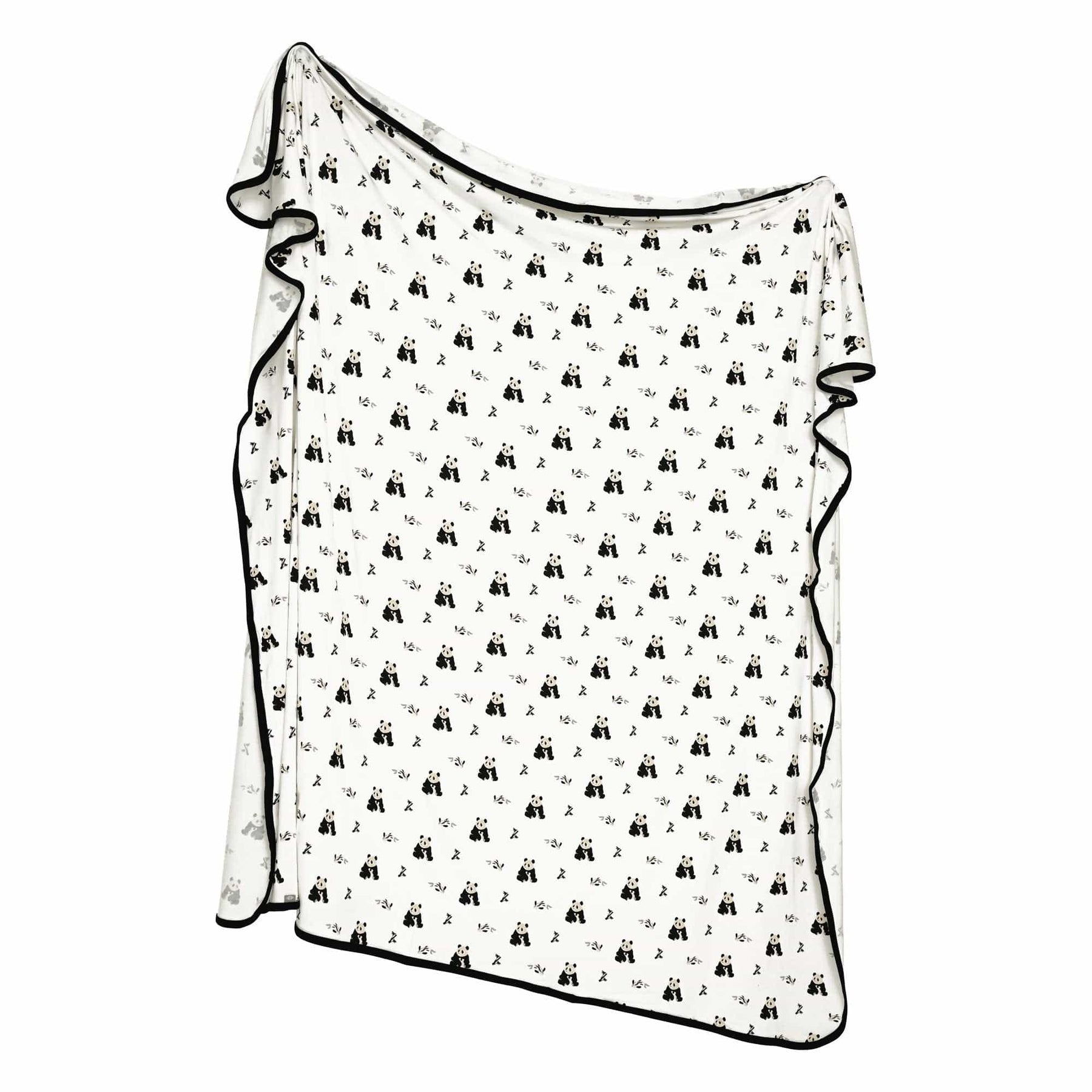 Kyte BABY Swaddle Blanket in Black and White Zen