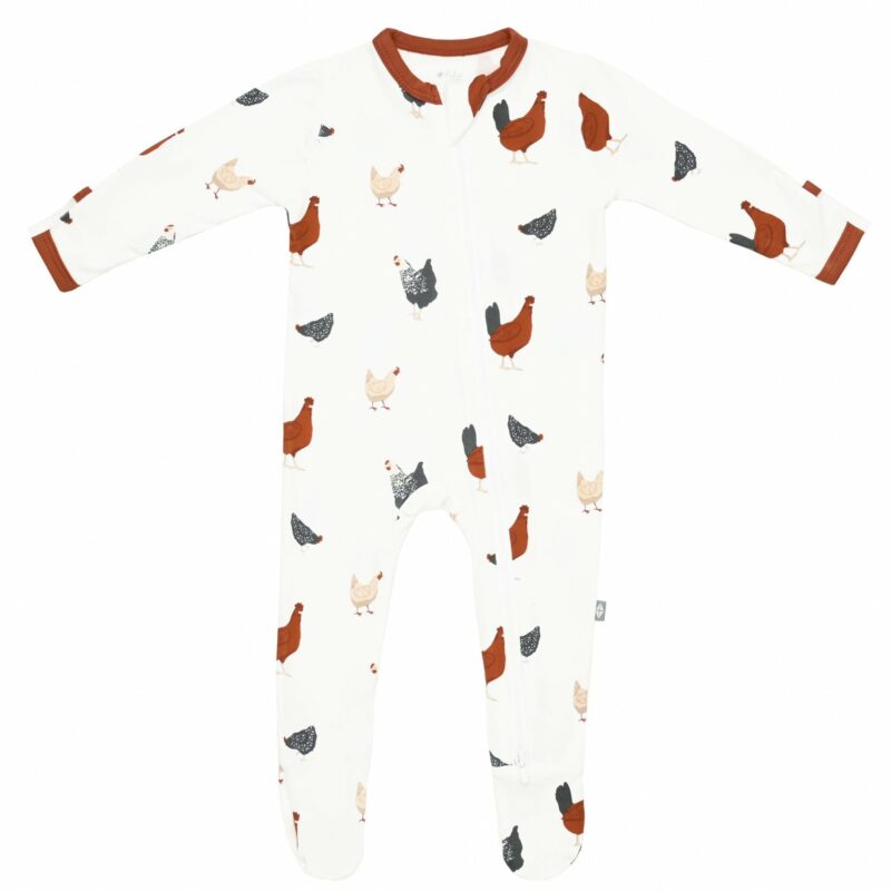 Kyte BABY Zippered Footie in Chick