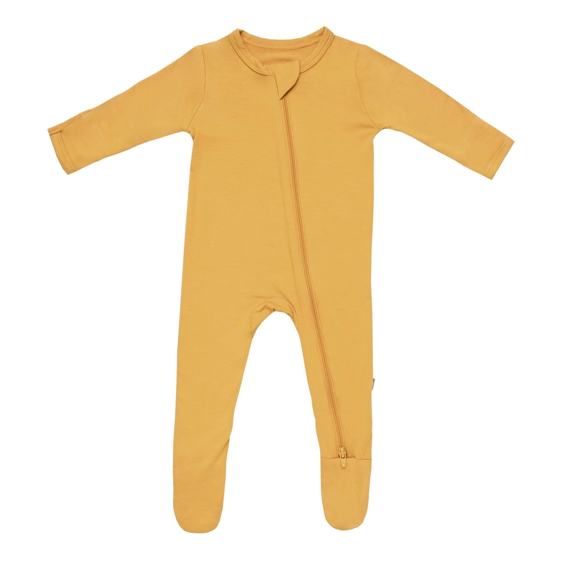 Kyte BABY Zippered Footie in Marigold