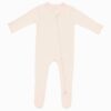 Kyte BABY Zippered Footie in Porcelain