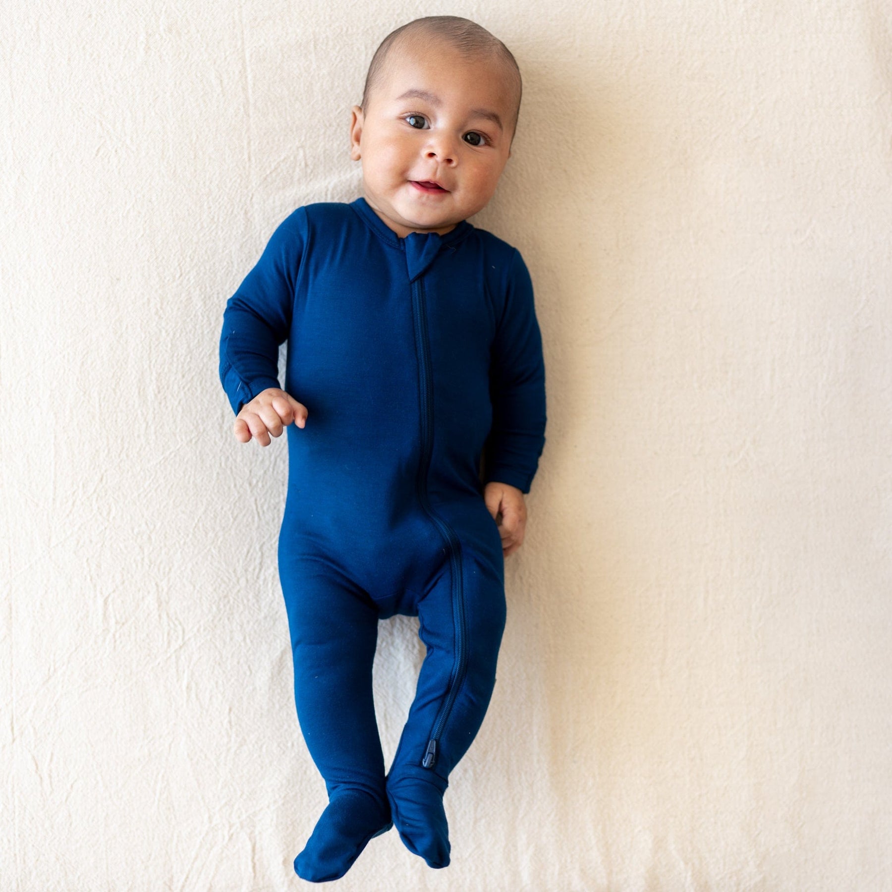 Kyte BABY Zippered Footie in Tahoe Blossom