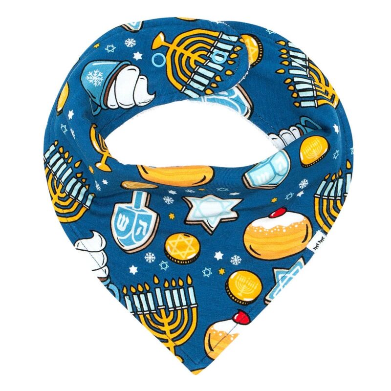 Little Sleepies Hanukkah Sweets Bamboo Viscose Bandana Bib