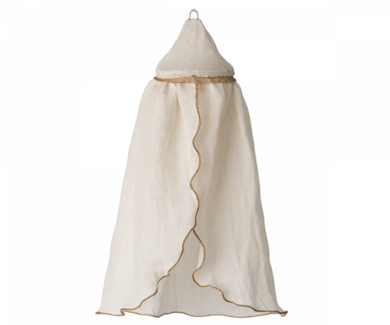 Maileg Miniature Bed Canopy in Cream