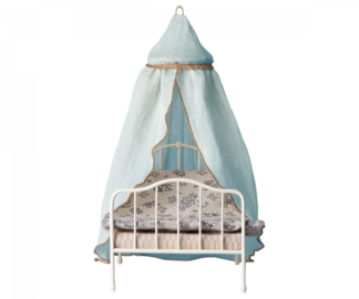 Maileg Miniature Bed Canopy in Mint