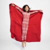 Reindeer Cheer Triple-Layer Bamboo Viscose Large Cloud Blanket made by Little Sleepies